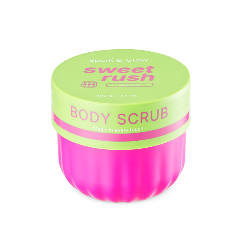 Скраб для тела с ароматом экзотических фруктов Spark Glow Body Scrub Velvet Haze Scent 400гр Скраб для тела с ароматом экзотических фруктов Spark Glow Body Scrub Velvet Haze Scent 400гр
