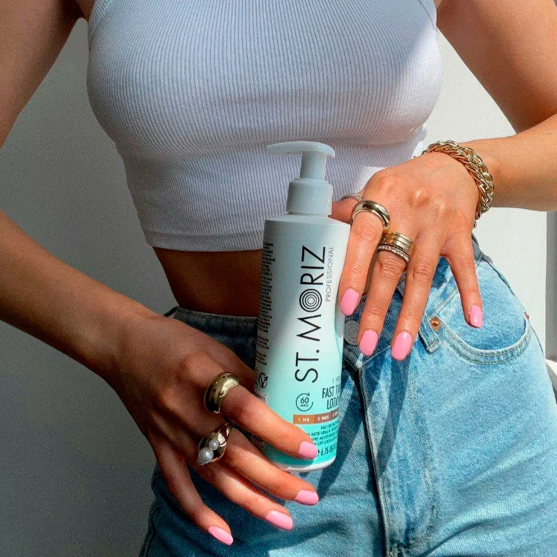 Тонирующий автобронзант–лосьон для экспресс загара за 1 час St.Moriz Professional Fast Lotion