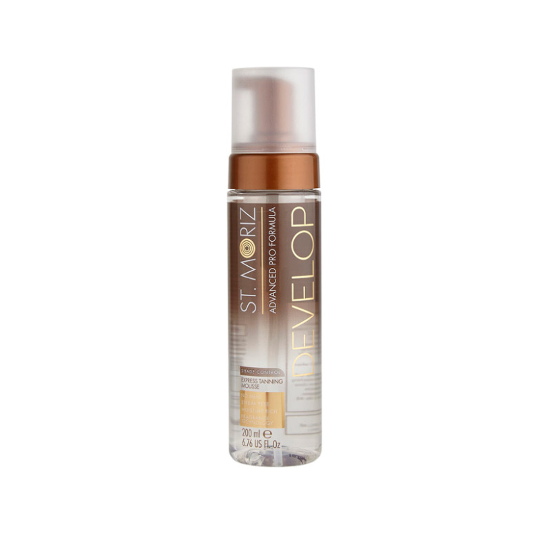 Мусс для экспресс загара с бесцветной текстурой St.Moriz Advanced Pro Formula Shade Control Express Tanning Mousse 200мл Мусс для экспресс загара с бесцветной текстурой St.Moriz Advanced Pro Formula Shade Control Express Tanning Mousse 200мл