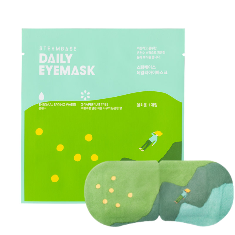 Паровая маска для глаз с ароматом грейпфрута Steambase Daily Eyemask Grapefruit Tree 1 шт