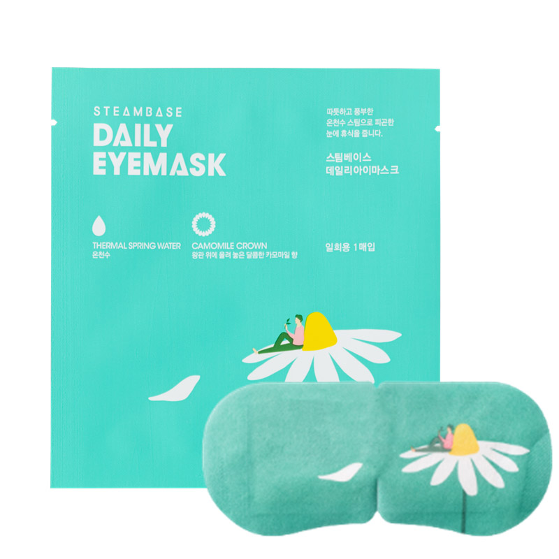 Паровая маска для глаз с ароматом ромашки Steambase Daily Eyemask Camomile Crown 1 шт