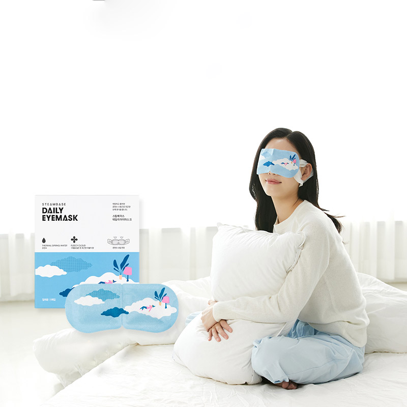 Паровая маска для глаз с ароматом жасмина Steambase Daily Eyemask Fleecy Cloud 1 шт
