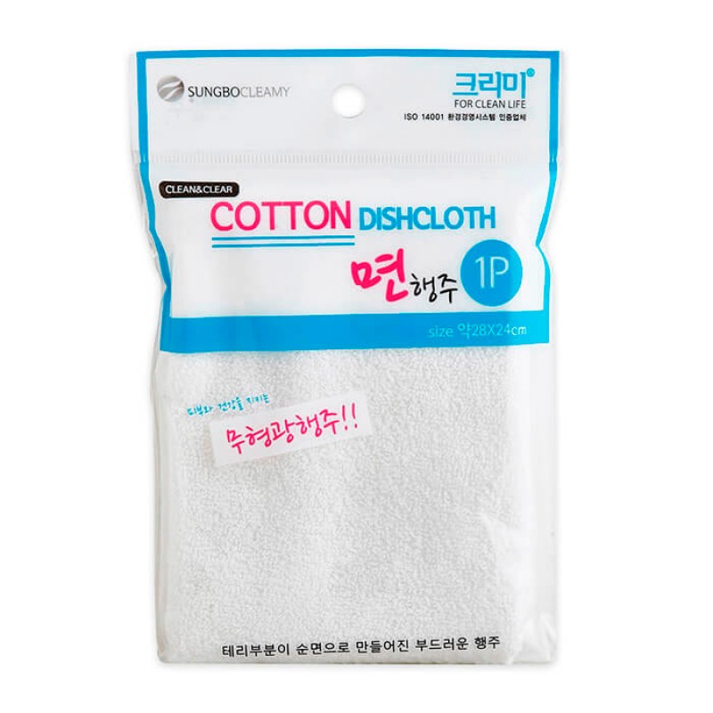 Кухонное полотенце SUNGBO CLEAMY Cotton Dishcloth - 1 шт Кухонное полотенце SUNGBO CLEAMY Cotton Dishcloth - 1 шт