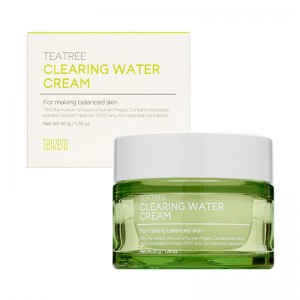 Балансирующий крем с экстрактом чайного дерева TENZERO Teatree Clearing Water Cream 50гр