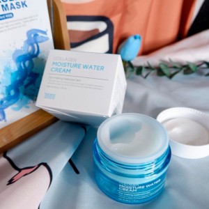 Разглаживающий крем с коллагеном TENZERO Collagen Moisture Water Cream 50гр