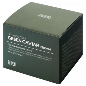 Выравнивающий крем с экстрактом морского винограда TENZERO Green Caviar Extra Capsule Cream 50гр