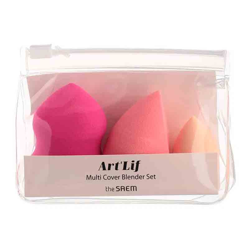Набор косметических спонжей The Saem Art'Lif Multi Cover Blender Set Набор косметических спонжей The Saem Art'Lif Multi Cover Blender Set