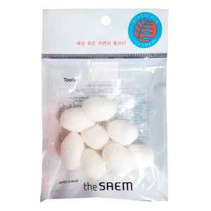 Очищающие шелковые коконы THE SAEM Cocoon Silk Ball - 12 шт