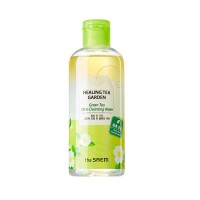 Двухфазное средство для снятия макияжа THE SAEM Healing Tea Garden Green Tea Oil In Cleansing Water - 300 мл