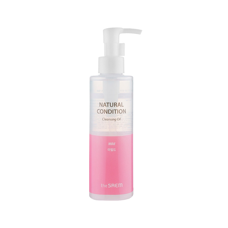 Гидрофильное масло для чувствительной кожи The Saem Natural Cleansing Oil Mild 180мл