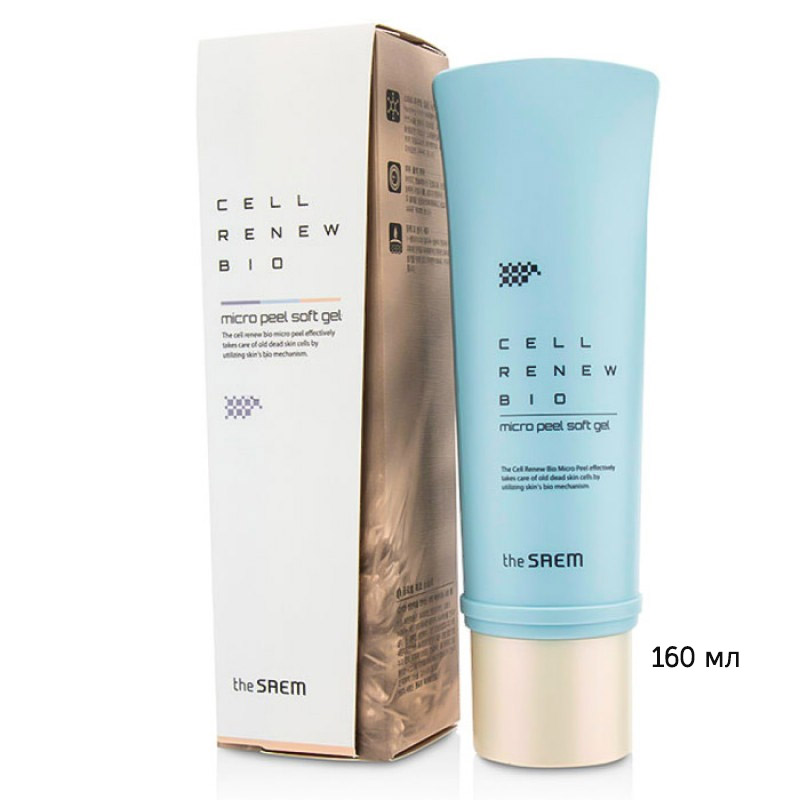 Пилинг-скатка со стволовыми клетками THE SAEM Cell Renew Bio Micro Peel Soft Gel - 40//120160 мл