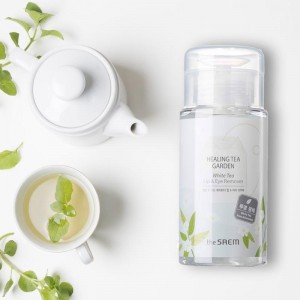 Средство для снятия макияжа с глаз и губ THE SAEM Healing Tea Garden White Tea Lip Eyes Remover 150 мл