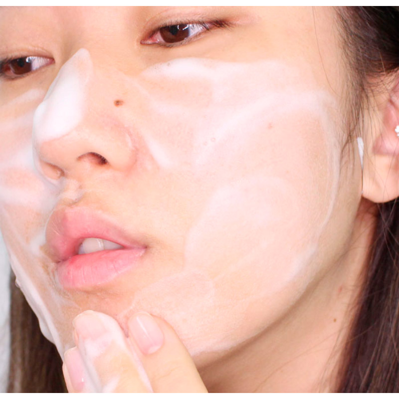 Успокаивающая пенка для проблемной кожи The Saem Derma Plan Green Bubble Foam Cleanser 150мл
