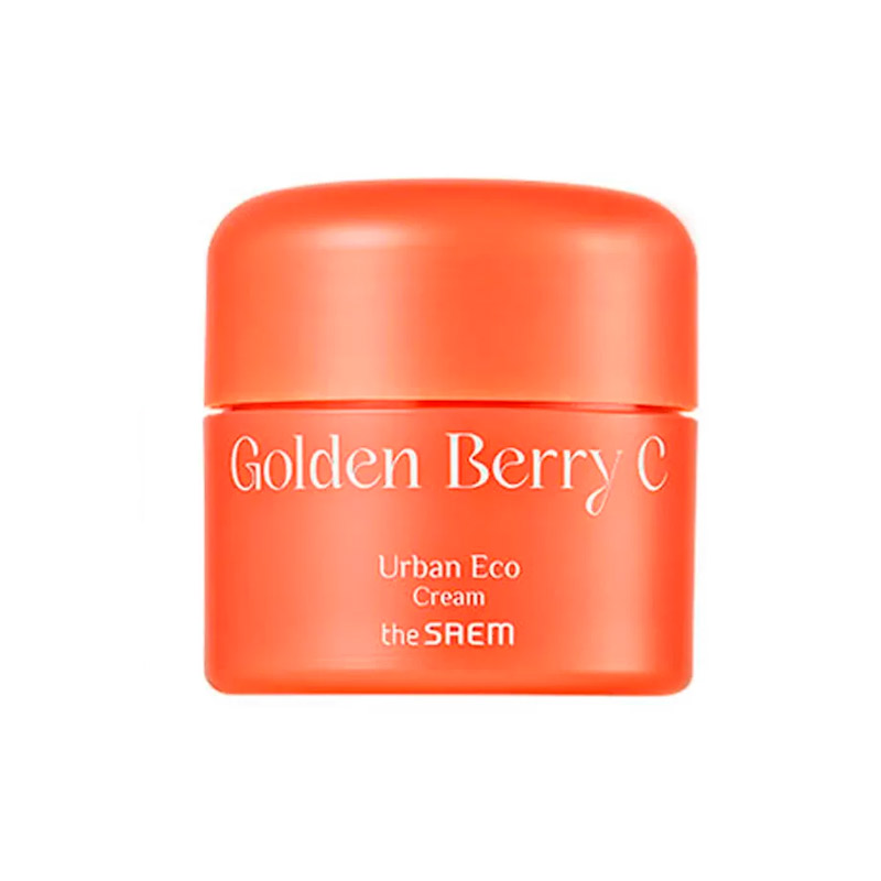 Осветляющий крем от морщин и пигментации THE SAEM Urban Eco Golden Berry C Cream 50мл