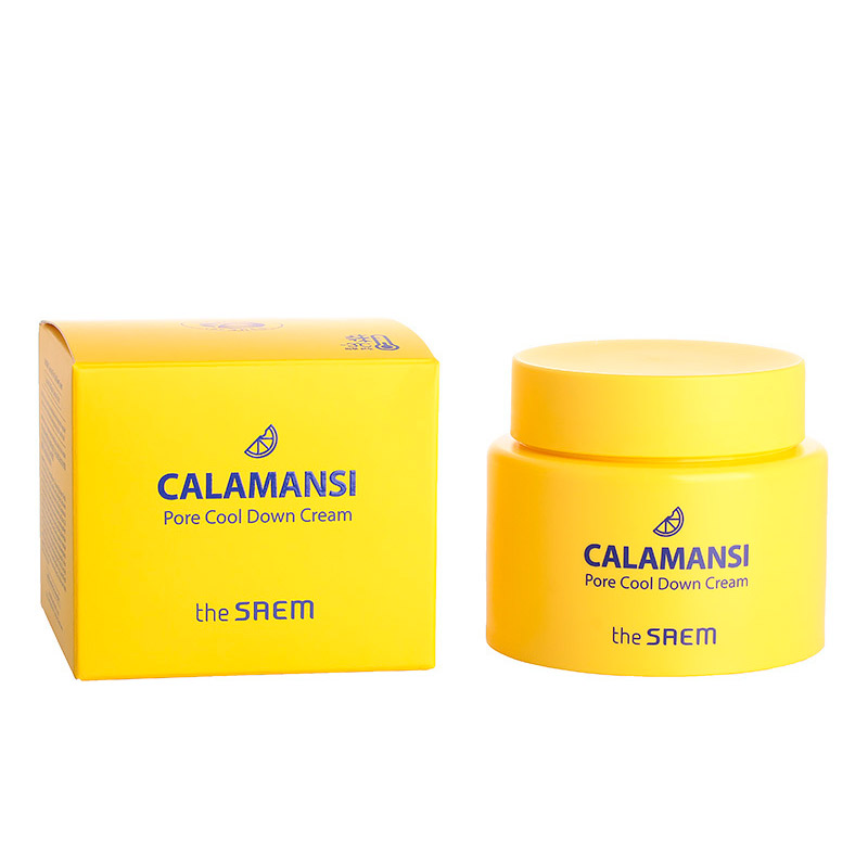 Крем для лица поросуживающий The Saem Calamansi Pore Cool Down Cream 100мл