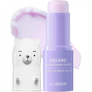 Охлаждающий антивозрастной стик для глаз THE SAEM Iceland Hydrating Peptide Eye Stick 7гр