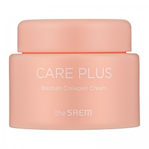 Крем с коллагеном и баобабом THE SAEM Care Plus Baobab Collagen Cream - 100 мл