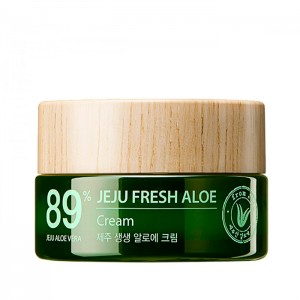 Увлажняющий крем для лица с алоэ THE SAEM Jeju Fresh Aloe Cream - 50 мл