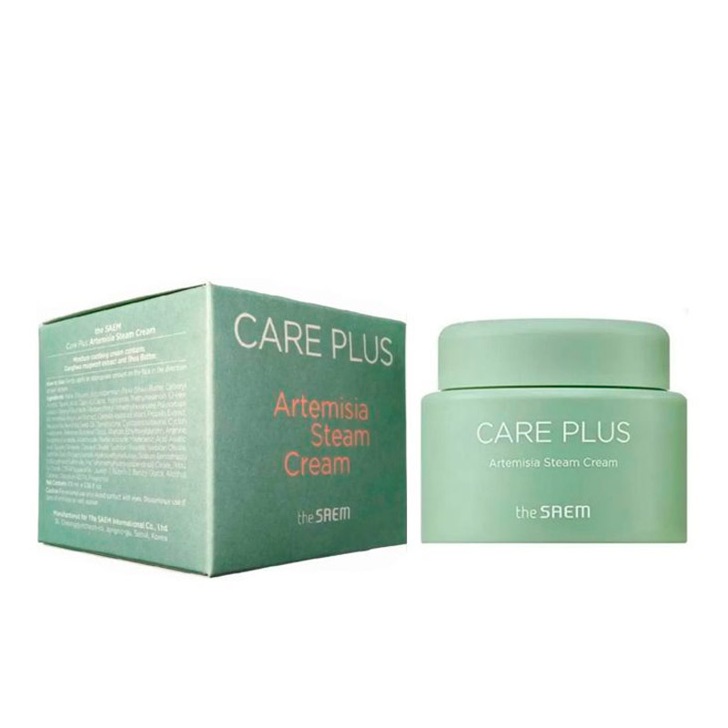 Увлажняющий крем с полынью THE SAEM Care Plus Artemisia Steam Cream 100 мл