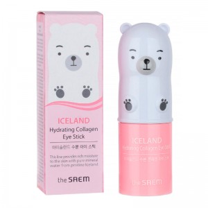 Увлажняющий стик с ледниковой водой и коллагеном THE SAEM Iceland Hydrating Collagen Eye Stick 11гр