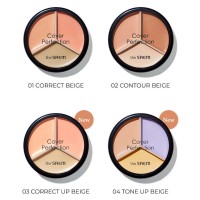 Консилер для лица трехцветный The Saem Cover Perfection Triple Pot Concealer  4,5 г