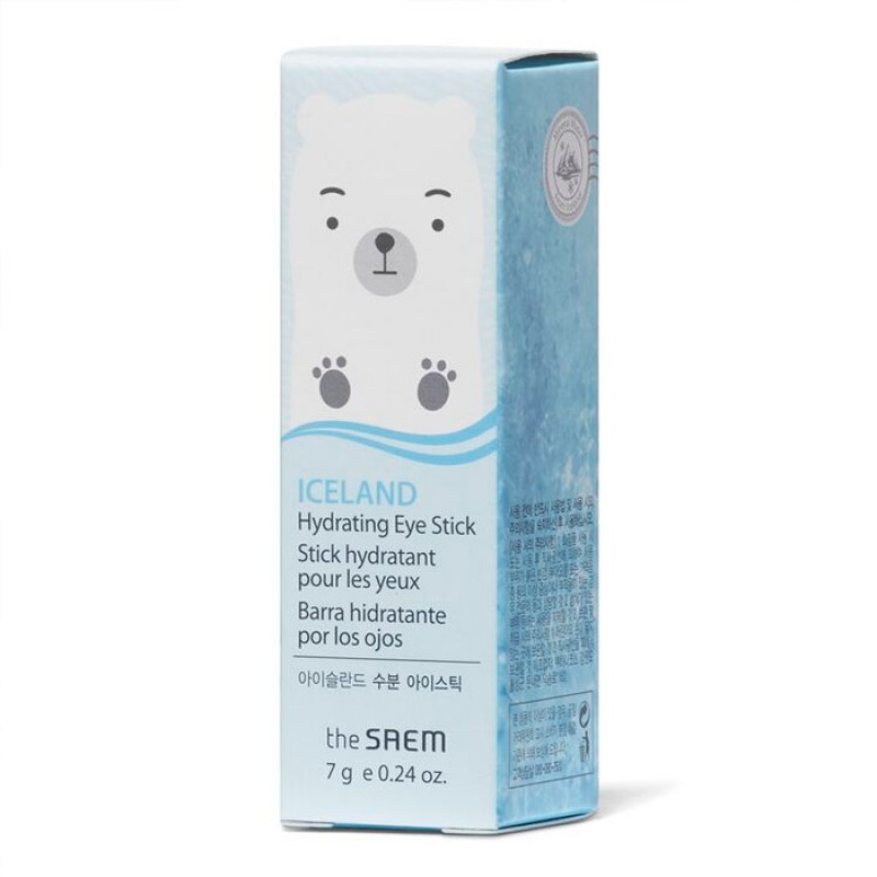 Стик для глаз увлажняющий с ледниковой водой THE SAEM Iceland Hydrating Eye Stick - 7 мл