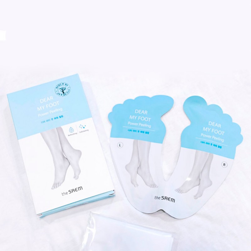 Носочки для пилинга THE SAEM Dear My Foot Power Peeling - 1 пара