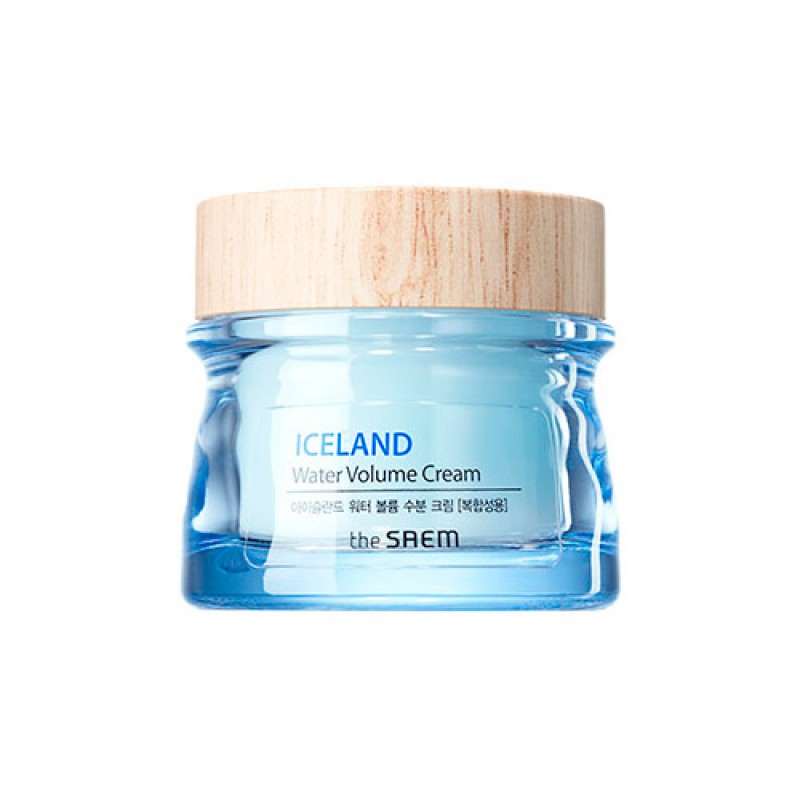 Увлажняющий крем для комбинированной кожи THE SAEM Iceland Hydrating Water Volume Cream For Combination Skin - 80 мл