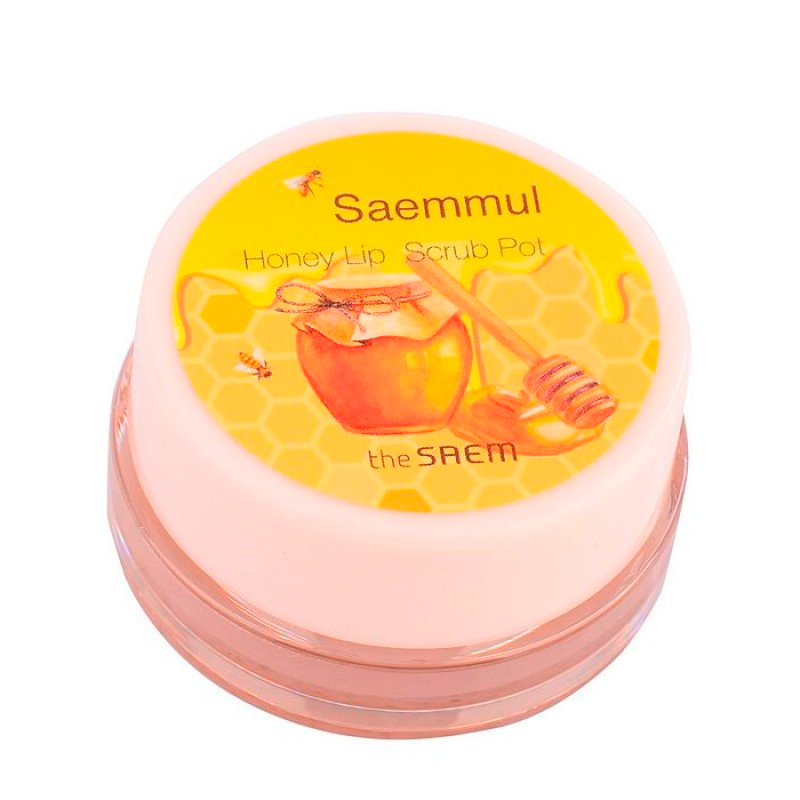 Скраб для губ The Saem Saemmul Honey Lip Scrub Pot - 7 гр