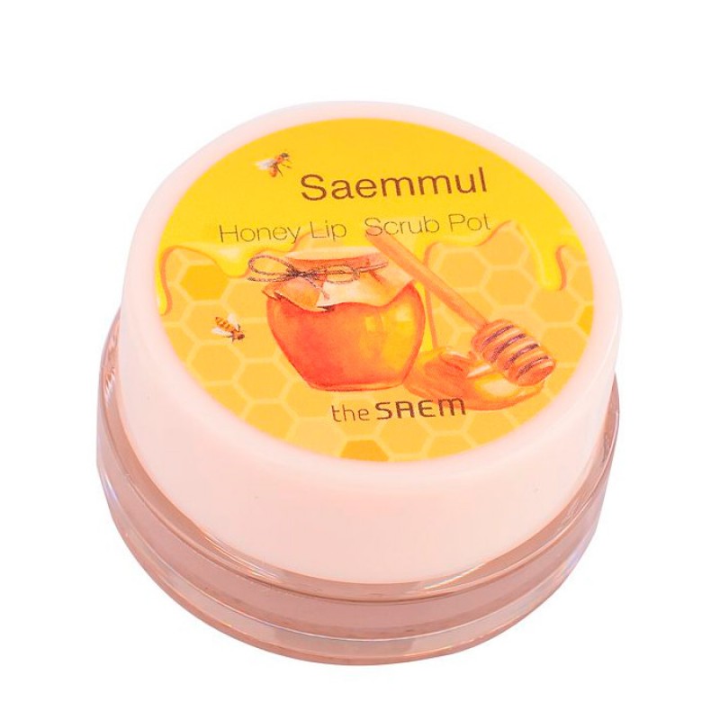 Скраб для губ The Saem Saemmul Honey Lip Scrub Pot - 7 гр