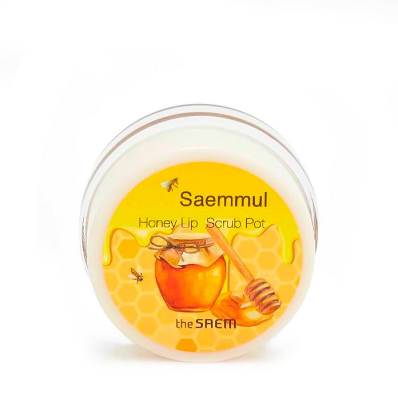 Скраб для губ The Saem Saemmul Honey Lip Scrub Pot - 7 гр