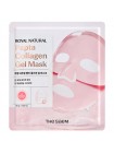 Маска для лица гидрогелевая с коллагеном и пептидами The Saem Royal Natural Pepta Collagen Gel Mask 35гр