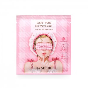 Разогревающая расслабляющая маска для глаз THE SAEM Secret Pure Eye Warm Mask - 1 шт