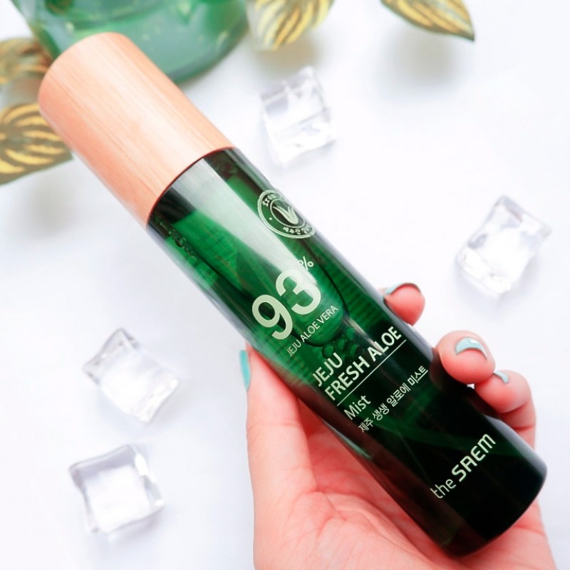 Увлажняющий мист для лица THE SAEM Jeju Fresh Aloe Mist - 120 мл