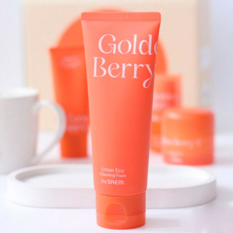 Golden berry c. The Saem пэды с экстрактом физалиса Urban Eco Golden Berry c Toner Pack, 1 шт.