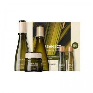 Набор средства для лица с корнем новозеландского льна THE SAEM Urban Eco Harakeke Root Skin Care 3 Set