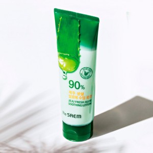 Лосьон для тела с алоэ THE SAEM Jeju Fresh Aloe Soothing Lotion 90 - 250 мл