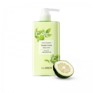 Увлажняющий лосьон для тела с лаймом THE SAEM Touch On Body Sweet Lime Body Lotion 300 мл