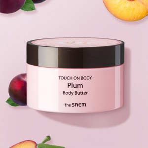 Увлажняющее масло-крем для тела со сливой THE SAEM Touch On Body Plum Body Butter 200 мл
