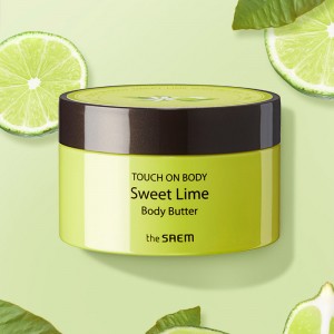 Увлажняющее масло-крем для тела с лаймом THE SAEM Touch On Body Sweet Lime Body Butter 200 мл