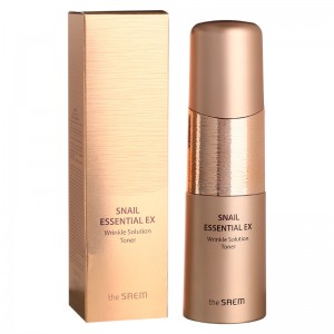 Антивозрастной тонер с муцином улитки The Saem Snail Essential EX Wrinkle Solution Toner 150мл