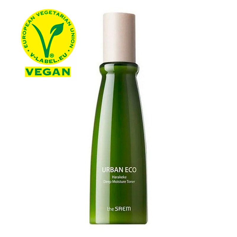 Увлажняющий веганский тонер The Saem Vegan Urban Eco Harakeke Deep Moisture Toner 150мл