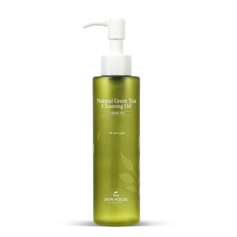 Гидрофильное масло с зелёным чаем The Skin House Natural Green Tea Cleansing Oil 150мл