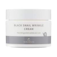 Антивозрастной крем для лица с муцином черной улитки The Skin House Black Snail Wrinkle Cream 50мл