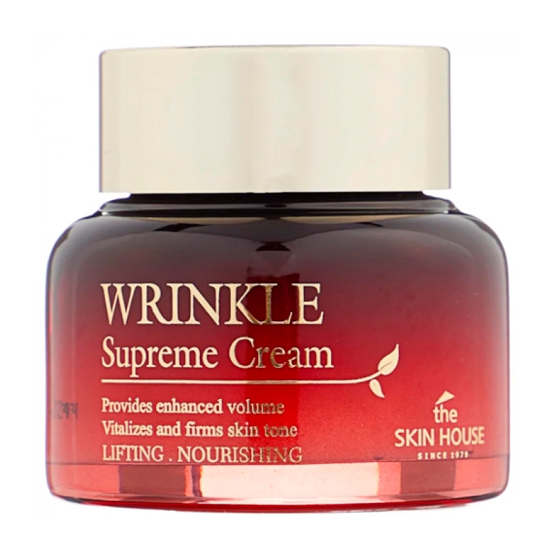 The skin house wrinkle supreme. Питательный крем для лица, 50мл, the skin house. Сыворотка wrinkle supreme serum. Wrinkle supreme serum lifting nourishing. Скин хаус эмульсия.