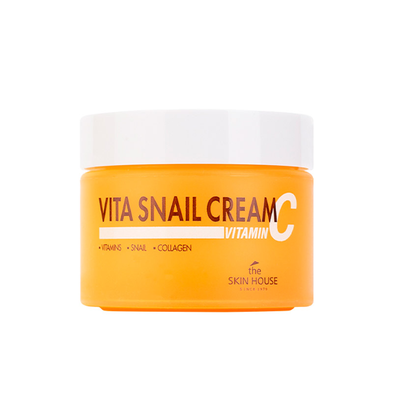Укрепляющий крем с муцином улитки и витамином С The Skin House Vita Snail Cream 50мл