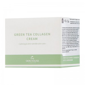 Успокаивающий крем для лица The Skin House Green Tea Collagen Cream 50мл