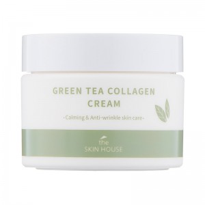 Успокаивающий крем для лица The Skin House Green Tea Collagen Cream 50мл