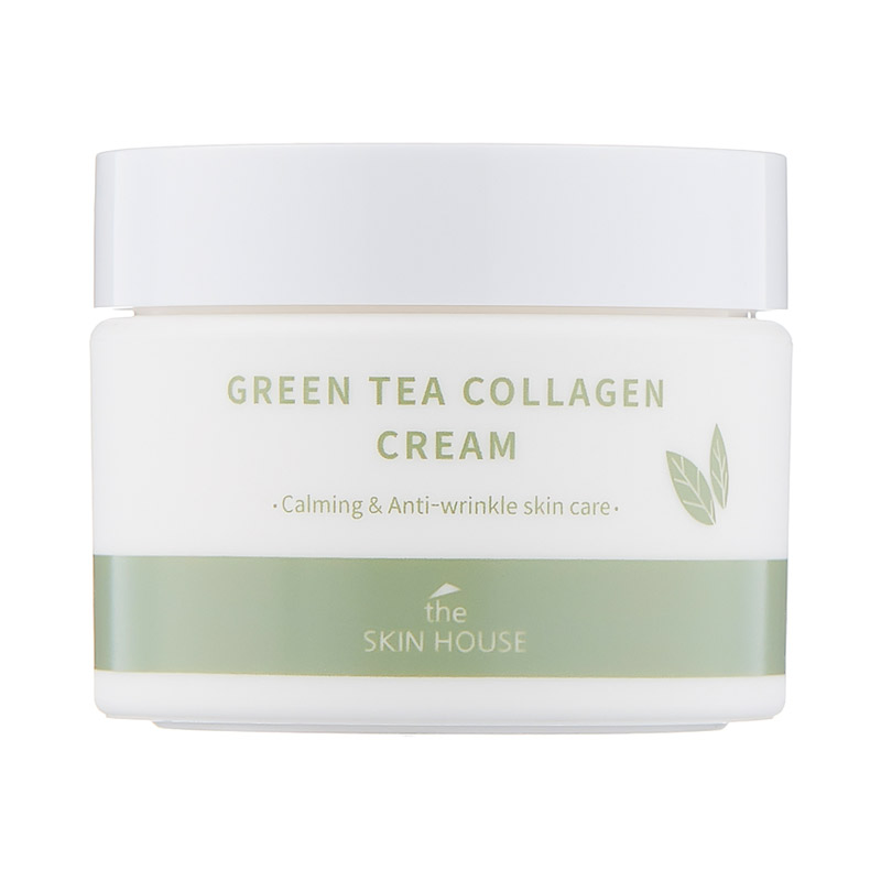 Успокаивающий крем для лица The Skin House Green Tea Collagen Cream 50мл