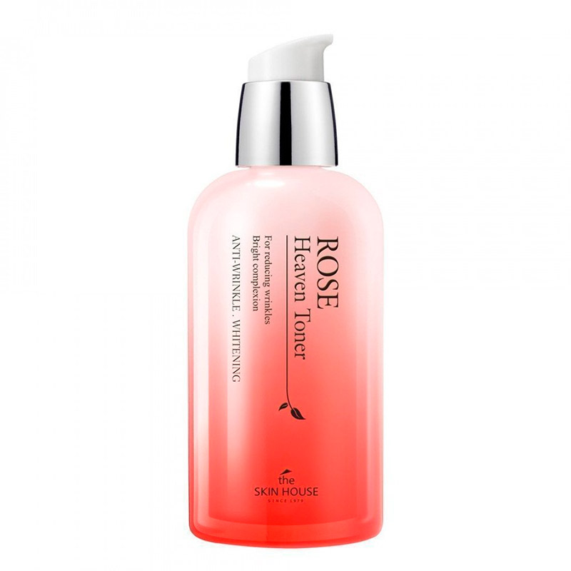 Тонер с экстрактом розы The Skin House Rose Heaven Toner 130мл